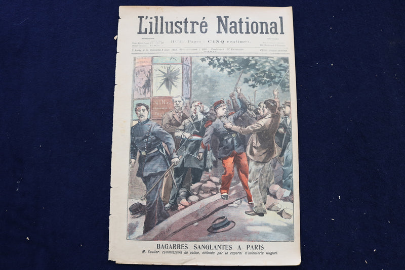 1898-1906 L'ILLUSTRE NATIONAL MAGAZINE - FRENCH - LOT OF 15 - O 3657