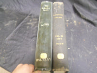 1884 SATURDAY REVIEW 2 BOUND VOLUMES - COMPLETE YR- PUBLISHED IN LONDON - R 1100