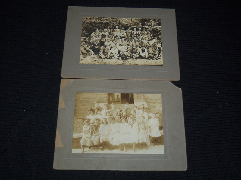 1800'S-1900'S GROUP PHOTOS MOUNTED LOT OF 8 - #177