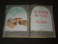 1967 BECHSTEIN - O. D. E. G. E. FRENCH BOOK LOT OF 2 - JOUEUR DE FLUTE - KD 4769