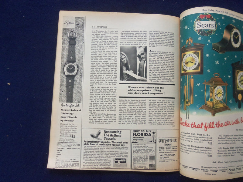 1970 NOVEMBER 29 CHICAGO TRIBUNE MAGAZINE SECTION - GLORIA STEINEM - NP 6415