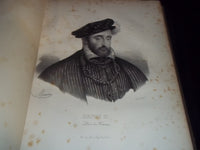 1840 ICONOGRAPHIE FRANCAISE BY DELPECH FRENCH VOLUME NO. 1 - ENGRAVINGS - Z 14