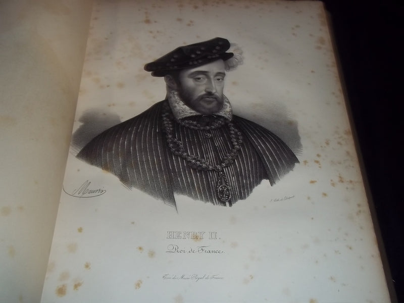 1840 ICONOGRAPHIE FRANCAISE BY DELPECH FRENCH VOLUME NO. 1 - ENGRAVINGS - Z 14