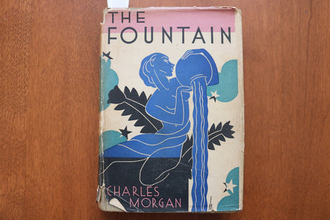 1932 THE FOUNTAIN HARDCOVER BOOK BY CHARLES MORGAN - KD 9608