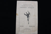 1946 DECEMBER 10 NEW BLOOMFIELD HIGH SCHOOL FOOTBALL BANQUET PROGRAM - K 2846