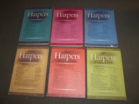 1938-39 HARPER'S MONTHLY MAGAZINE - LOT OF 12- STORIES & ILLUSTRATIONS- WR 1000B