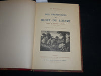 1913 MES PROMENADES AU MUSEE DU LOUVRE HARDCOVER BOOK BY RAFFAELLI - KD 6731