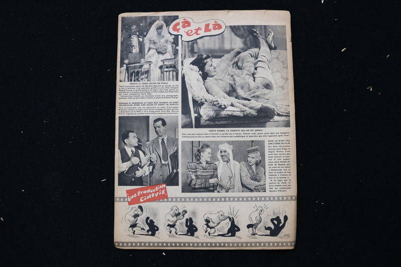 1945 OCTOBER 17 CINEVIE MAGAZINE - RITA HAYWORTH COVER - E 25020