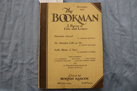 1927 NOVEMBER THE BOOKMAN SOFTCOVER BOOK - UPTON SINCLAIR STORY - K 3204