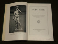 1943 BODY POISE HARDCOVER BOOK BY WALTER TRUSLOW M. D. - KD 6133