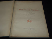 1900'S LES POINTS DE VENISE J G CAMERINO FRENCH LACE DESIGN FRENCH VOLUME- Z 269