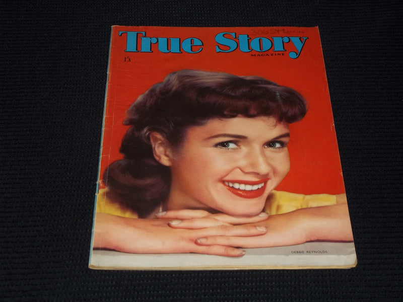 1956 JULY TRUE STORY MAGAZINE - DEBBIE REYNOLDS FRONT COVER - E 15081
