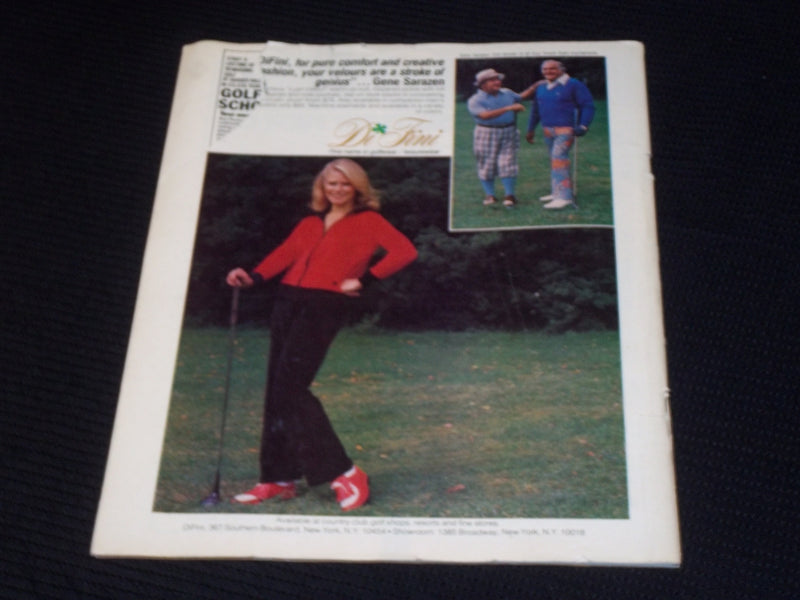 1978 DECEMBER 29 GOLF WORLD MAGAZINE - NANCY LOPEZ FRONT COVER - E 6706