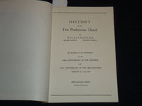 1941 HISTORY OF THE FIRST PRESBYTERIAN CHURCH -WILLIAMSBURG PENNSYLVANIA- J 8973