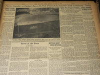 1943 WORLD SERIES YANKEES DEFEAT CARDINALS NEW YORK TIMES LOT OF 6 - NT XXXX