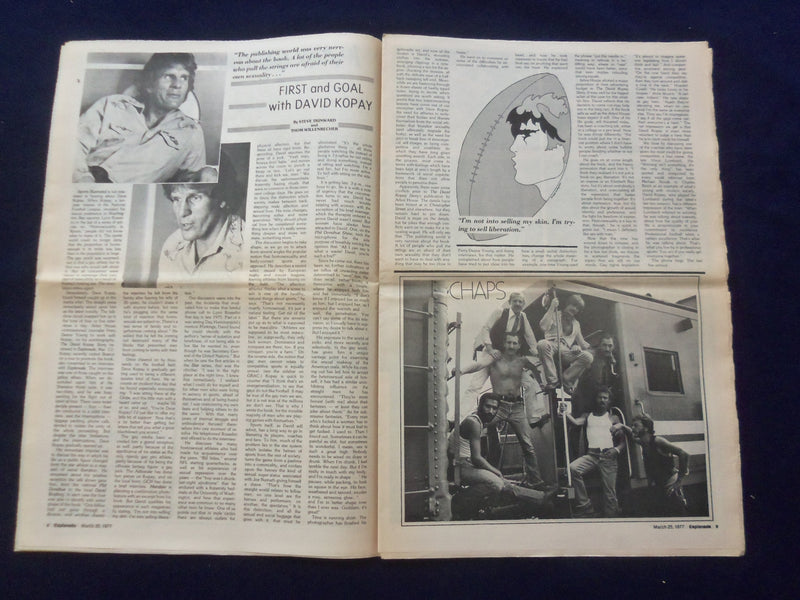 1977 MARCH 25 ESPLANADE NEWSPAPER - A CLOSE-UP LOOK: JOCKS - NP 6803