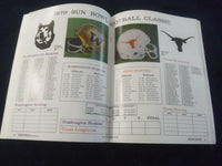 1979 DECEMBER 22 SUN BOWL PROGRAM - UNIV TEXAS VS UNIV WASHINGTON - ST 5005P