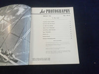 1950 FEBRUARY ART PHOTOGRAPHY MAGAZINE - NICE PHOTOGRAPHS & STORIES - SP 7491B