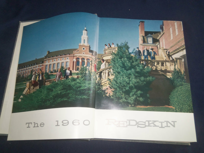 1960 REDSKIN OKLAHOMA STATE UNIVERSITY YEARBOOK - STILLWATER, OKLAHOMA - YB 2328