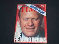 1974 AUGUST 19 TIME MAGAZINE - GERALD R. FORD, THE HEALING BEGINS - T 2186