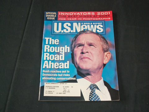 2000 DEC 25- 2001 JAN 1 U.S. NEWS & WORLD REPORT MAGAZINE - GEORGE BUSH - B 5434