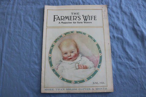 1926 JUNE THE FARMER'S WIFE MAGAZINE - ILLUSTRATIONS/STORIES/ADS - SP 4784F