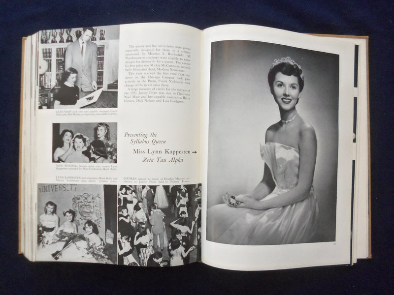 1951 CENTENNIAL SYLLABUS NORTHWESTERN UNIVERSITY YEARBOOK - EVANSTON, IL-YB 3044