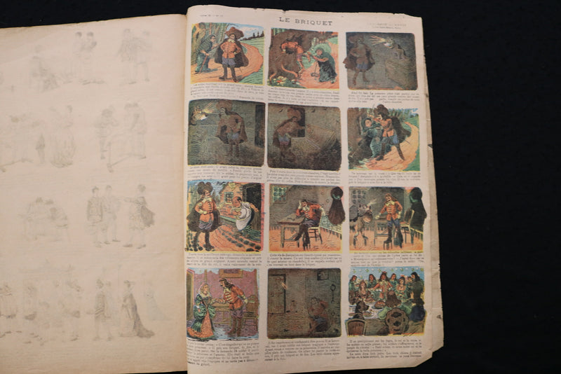 1900'S LES JOLIS CONTES - 80 IMAGES ENFANTINES - SOFTCOVER BOOK - K 2428