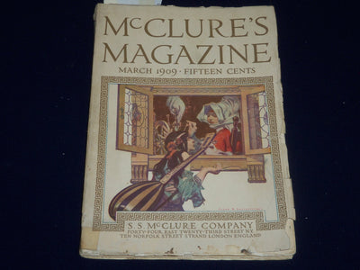 1909 MARCH MCCLURE'S MAGAZINE - F. X. LEYENDECKER COVER - SP 2552