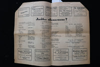 1945 MARCH 8 GAITE - LE THEATRE DE LA REVUE PROGRAMME - FRENCH - K 2802