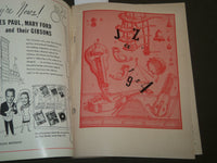 1954 JAZZ MUSIC THE METRONOME YEARBOOK MAGAZINE - GREAT PHOTOS - B 6550