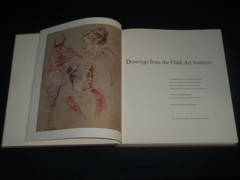 1964 DRAWINGS FROM THE CLARK ART INSTITUTE BOOK LOT OF 2 - R 275L