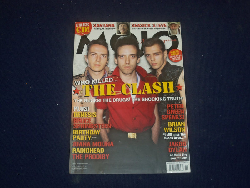 2008 NOVEMBER MOJO MAGAZINE - ENGLAND - THE CLASH - B 739