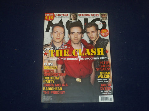 2008 NOVEMBER MOJO MAGAZINE - ENGLAND - THE CLASH - B 739