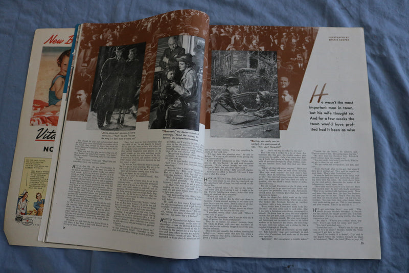 1938 MAY MCCALL'S MAGAZINE - JAY GELZER - FRANCES BOLTON - SP 4785W