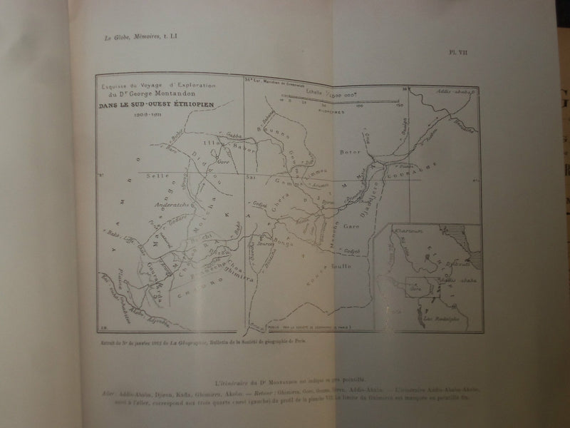 1900-1919 LE GLOBE JOURNAL GEOGRAPHIQUE-BULLETIN & MEMOIRES- LOT OF 52-WR 1199 K