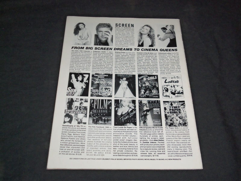 1992 MARCH/JUNE PREVUE MAGAZINE - CHRISTINA APPLEGATE - SP 6424
