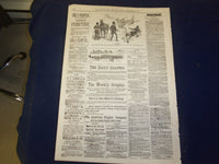 1887 SEPTEMBER 12 THE DAILY GRAPHIC NEWSPAPER - ON THE FENCE - NT 7668