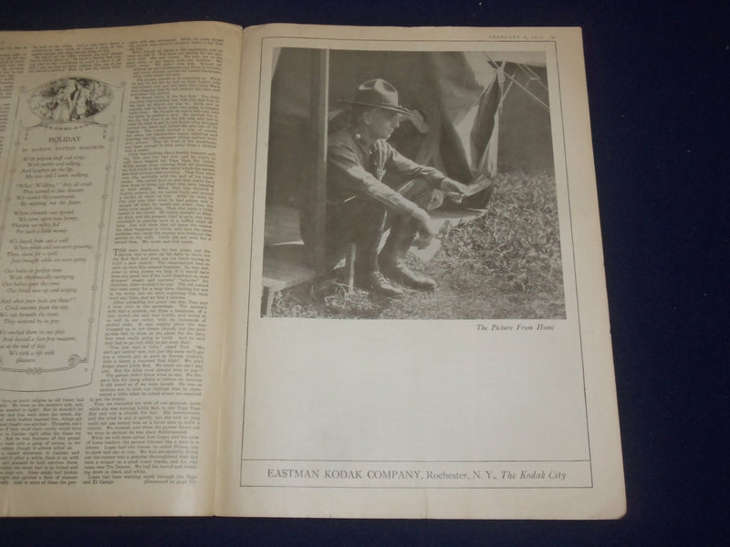 1918 FEBRUARY 2 COLLIER'S MAGAZINE - DOC TAKES CHARGE BY JAMES CONNOLLY- ST 6725