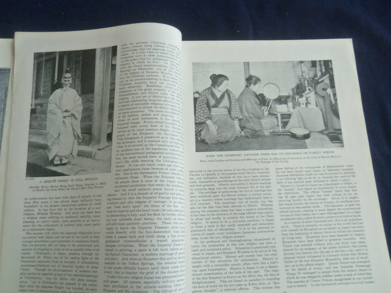 1920 JUNE ASIA MAGAZINE - EMPEROR WORSHIP - GREAT PHOTOS & STORIES - SP 1222H