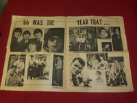 1966 DEC 31 THE BEAT NEWSPAPER- PAUL MCCARTNEY -PHOTOS, ARTICLES & ADS - NP 3910