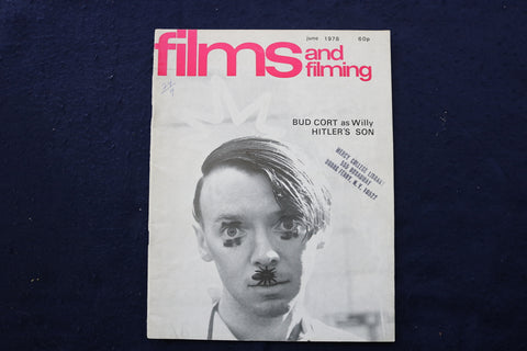 1978 JUNE FILMS AND FILMING MAGAZINE - BUD CORT IN HITLER'S SON COVER - E 18008