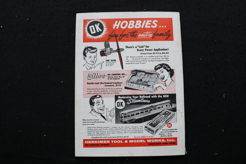 1956 FEB THE HOBBY MERCHADISER MAGAZINE - MIA TRADE SHOW ISSUE COVER - SP 4186U