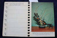 1957 FLORIDA FLOWER ARRANGEMENTS - ALL COLOR CALENDAR FOR 1957 - K 983