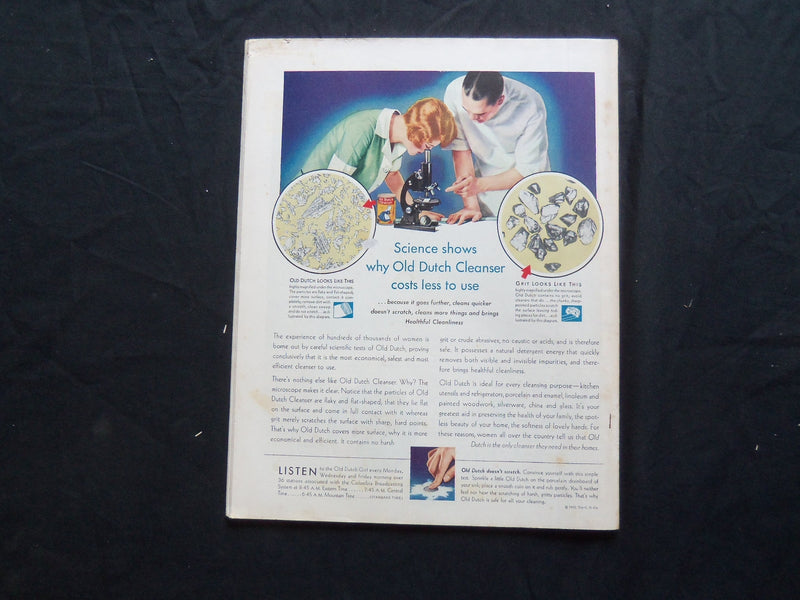 1932 APRIL 30 THE SATURDAY EVENING POST MAGAZINE - ILLUSTRATED COVER -SP 1462