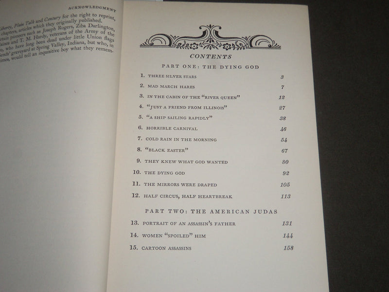 1941 MYTHS AFTER LINCOLN BY LLOYD LEWIS READERS CLUB EDITION BOOK - KD 4425