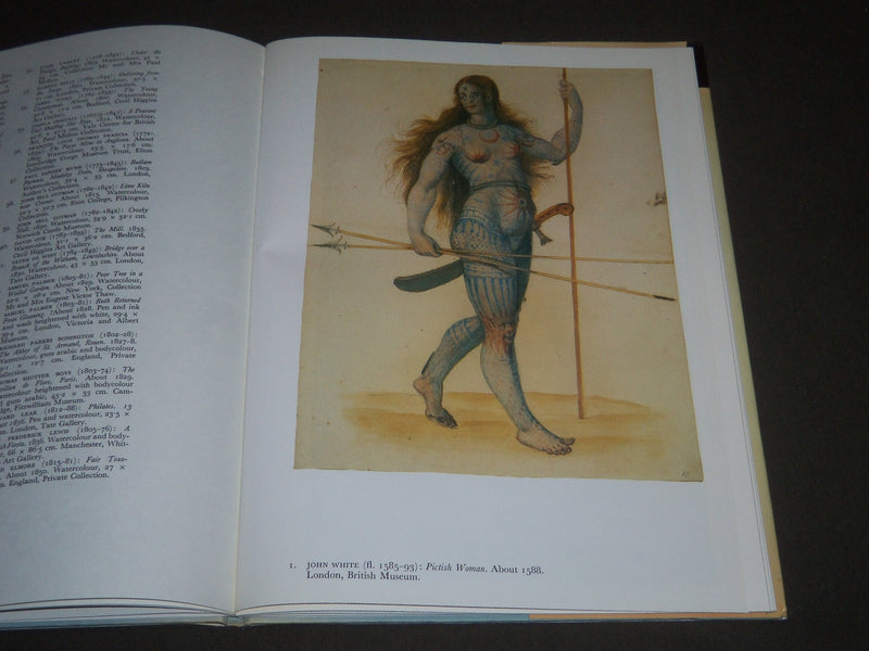 1979 ENGLISH WATERCOLOUR PAINTING BY JUDY EGERTON HARDCOVER BOOK - I 756