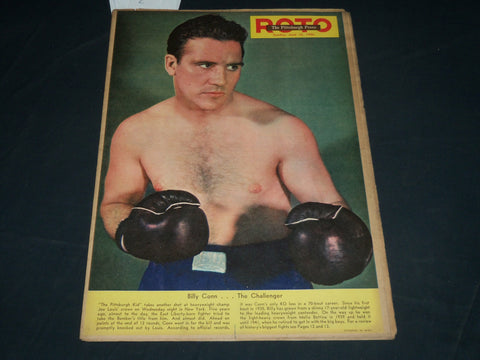 1946 JUNE 16 THE PITTSBURGH PRESS SUNDAY ROTO SECTION - BILLY CONN - NP 4563