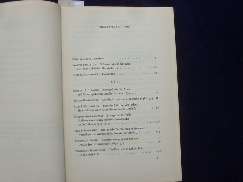 1970 GEGENWART IM RUCKBLICK HARDCOVER BOOK VON STRAUSS/GROSSMANN-GERMAN- KD 9000