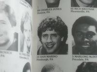 1982 NOV 13 FOOTBALL GAME PROGRAM - ARMY VS UNIV PITTSBURGH - MARINO - ST 6044P